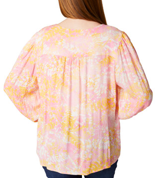 Thumbnail 4: BUNULU Bunulu Womens Long Sleeve Metallic Buttoned Top 