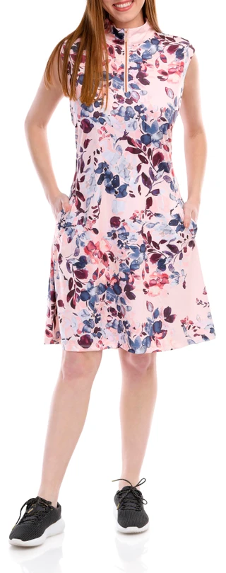 Thumbnail 6: KASTEL Kastel Womens 2 pc Sleeveless Golf Dress and Shorts Set 