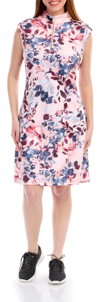 Thumbnail 1: KASTEL Kastel Womens 2 pc Sleeveless Golf Dress and Shorts Set 