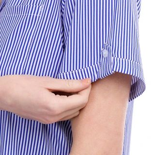 Thumbnail 10: Notations Notations Women's Short Sleeve Striped Top 