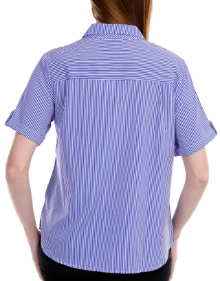 Thumbnail 6: Notations Notations Women's Short Sleeve Striped Top 