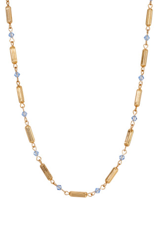 Thumbnail 1: 1928 Jewelry 1928 Jewelry Gold Tone Bead Crystal Necklace 