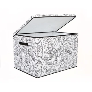 Thumbnail 10: Baum Kids Medium Coloring Lidded Trunk & 4 Pk. Washable Markers 