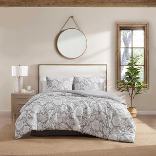 Thumbnail 1: Stone Cottage Stone Cottage Redding Floral 3-Piece Comforter & Sham Set 