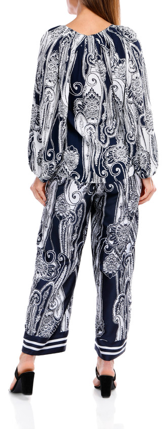 Thumbnail 6: Nautica Nautica Womens Paisley Raglan Top 