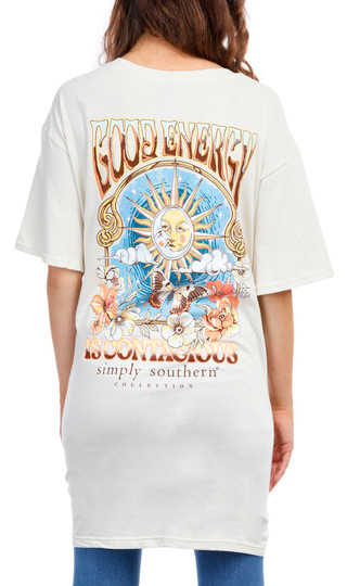Thumbnail 1: SIMPLY SOUTHERN Simply Southern Juniors Good Energy Tee 