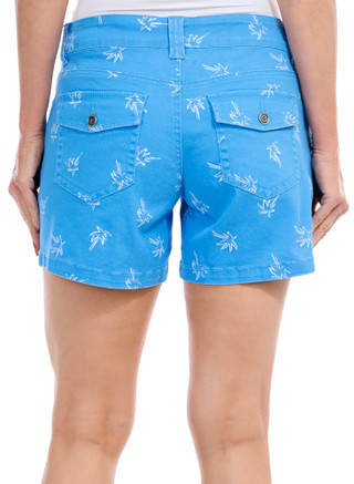 Thumbnail 4: SUPPLIES BY UNIONBAY Supplies by UNIONBAY Womens Alix Palm Print Twill Shorts 