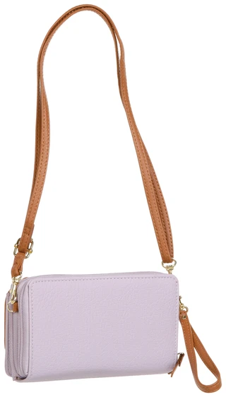 Thumbnail 4: Bueno Bueno Color Block Pebbled Faux Leather Crossbody 