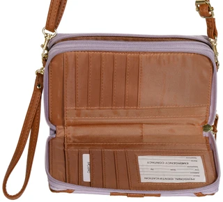 Thumbnail 6: Bueno Bueno Color Block Pebbled Faux Leather Crossbody 