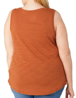 Thumbnail 2: Blue Sol Blue Sol Plus Solid Scoop Tank Top 