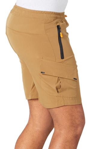 Thumbnail 8: BROOKLYN CLOTH BROOKLYN CLOTH Mens Bungee Stretch Cargo Shorts 