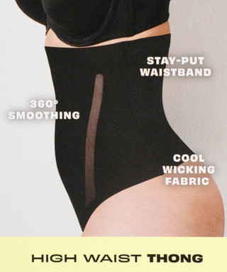 Thumbnail 3: Maidenform MaidenForm High Waist Thong 