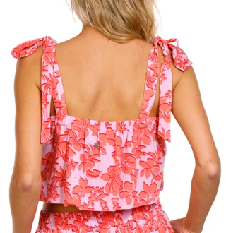 Thumbnail 4: ROXY Roxy Juniors Sleeveless Sunny Adelaide Print Top 