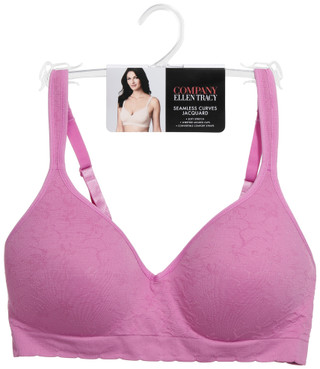 Thumbnail 1: Company Ellen Tracy Company Ellen Tracy Seamless Curves Jacquard Bra 