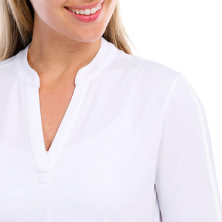 Thumbnail 11: REEL LEGENDS Reel Legends Womens Freeline Mandarin Elbow Sleeve Top 