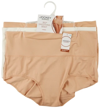 Thumbnail 2: Jockey Jockey Womens 3 Pk Skimmie Smoothing Briefs 