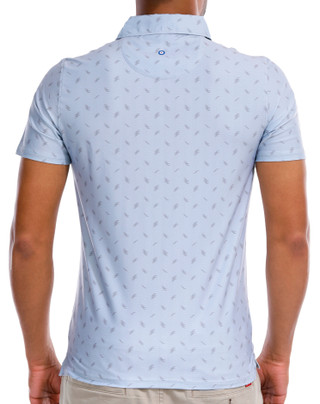 Thumbnail 4: Ben Sherman Ben Sherman Mens Print Tech Jersey Knit Golf Polo 