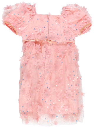 Thumbnail 4: Speechless Speechless Little Girls 3D Puff Sleeve Dress 