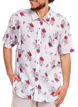 Thumbnail 2: FLAG AND ANTHEM Men's Lamington Cocktail Button Down Shirt 