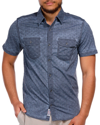 Thumbnail 3: FLAG AND ANTHEM Men's Gardendale Vintage Button Down Shirt 
