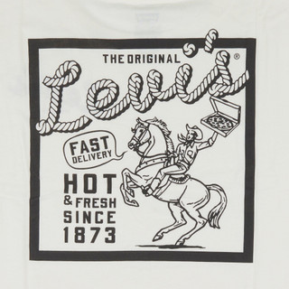 Thumbnail 3: Levi's Levis Little Boys Pizza delivering Short Sleeve Tee 