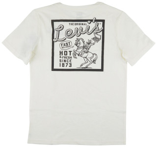 Thumbnail 1: Levi's Levis Little Boys Pizza delivering Short Sleeve Tee 