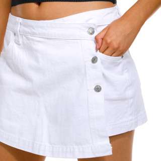 Thumbnail 3: YMI YMI Juniors Denim Wrap Skort 