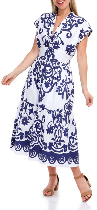 Thumbnail 4: NAVY/WHITE