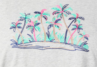 Thumbnail 3: Coral Bay Coral Bay Plus Embellished Short Sleeve Top 