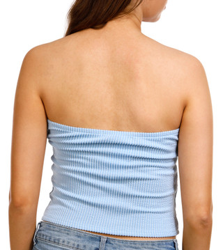 Thumbnail 2: Madden Girl Madden Girl Juniors Ribbed Twist Tube Top 