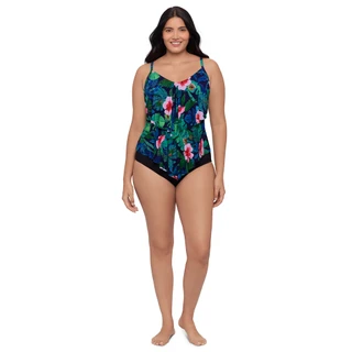Thumbnail 4: Trimshaper Womens Ronnie Jungle Oasis Tankini Top 