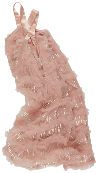 Thumbnail 6: Speechless Speechless Big Girls Yarn Detail Stright Dress 