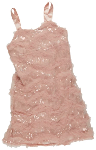 Thumbnail 2: Speechless Speechless Big Girls Yarn Detail Stright Dress 