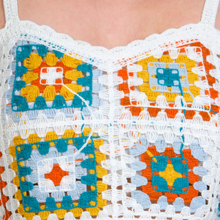 Thumbnail 3: REBELLION Rebellion Juniors 2 Pc Crochet Crop Top Set 