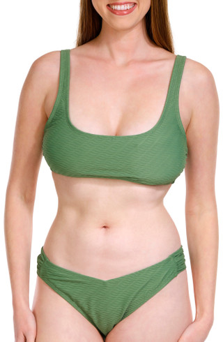 Thumbnail 3: CALIFORNIA SUNSHINE California Sunshine Juniors Textured Swim Bottoms 