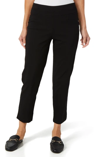 Thumbnail 1: ZAC AND RACHEL Zac & Rachel Petite Slim Ankle Pull On Pants 