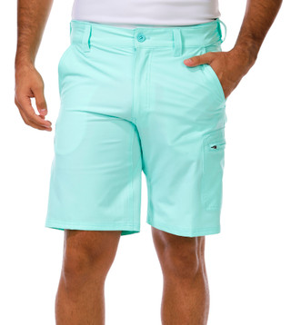 Thumbnail 1: REEL LEGENDS Men's Woven Sanibel Cargo Shorts 