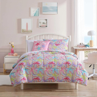 Thumbnail 1: Nautica Nautica Kids Sutton Palm Trees Comforter & Sham Set 