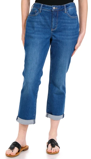 Thumbnail 2: NYDJ NYDJ Petite Sheri Slim Ankle Jeans 