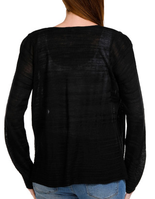 Thumbnail 2: TASH & SOPHIE Tash & Sophie Womens Solid Cardigan 