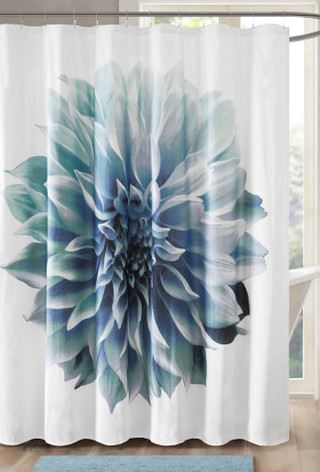 Thumbnail 1: Madison Park Madison Park Norah Shower Curtain 