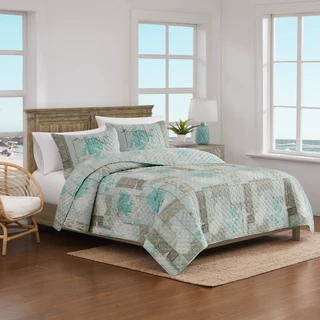 Thumbnail 2: AVANTI Avanti Beachcomber Quilt Set 
