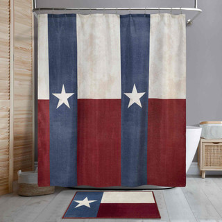 Thumbnail 3: AVANTI Avanti Texas Flag Shower Curtain 