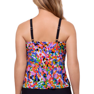 Thumbnail 2: American Beach American Beach Womens A-Line Ring Tankini Top 