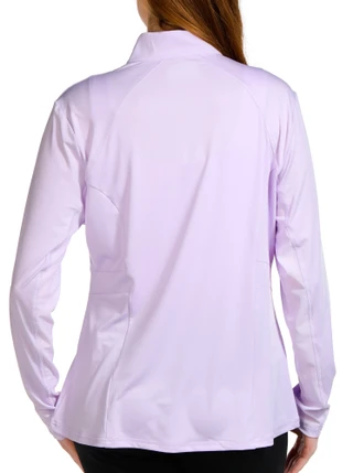 Thumbnail 2: PGA TOUR PGA Tour Womens Active 1/4 Zip Long Sleeve Top 