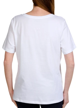Thumbnail 2: Coral Bay Coral Bay Womens Short Sleeve Bird Of Paradise Top 
