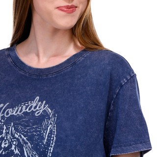 Thumbnail 8: FLAG AND ANTHEM Flag and Anthem Womens Howdy Stranger Acid Wash Tee 