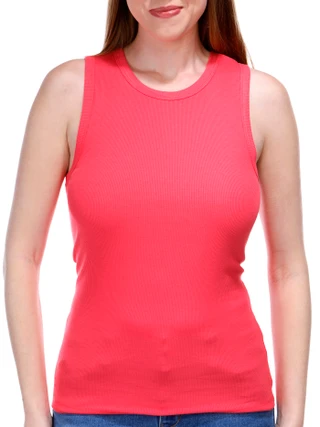 Thumbnail 1: Blue Sol Blue Sol Womens Ribbed Scoop Neck Tank 