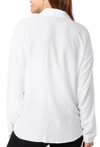 Thumbnail 2: RACHEL ROY Rachel Roy Womens Long Sleeve Surplice High Low Hem Top 
