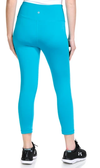 Thumbnail 3: 90 DEGREE BY REFLEX 90 Degree By Reflex Womens 2 Pk Solid Basic Capri Leggings 